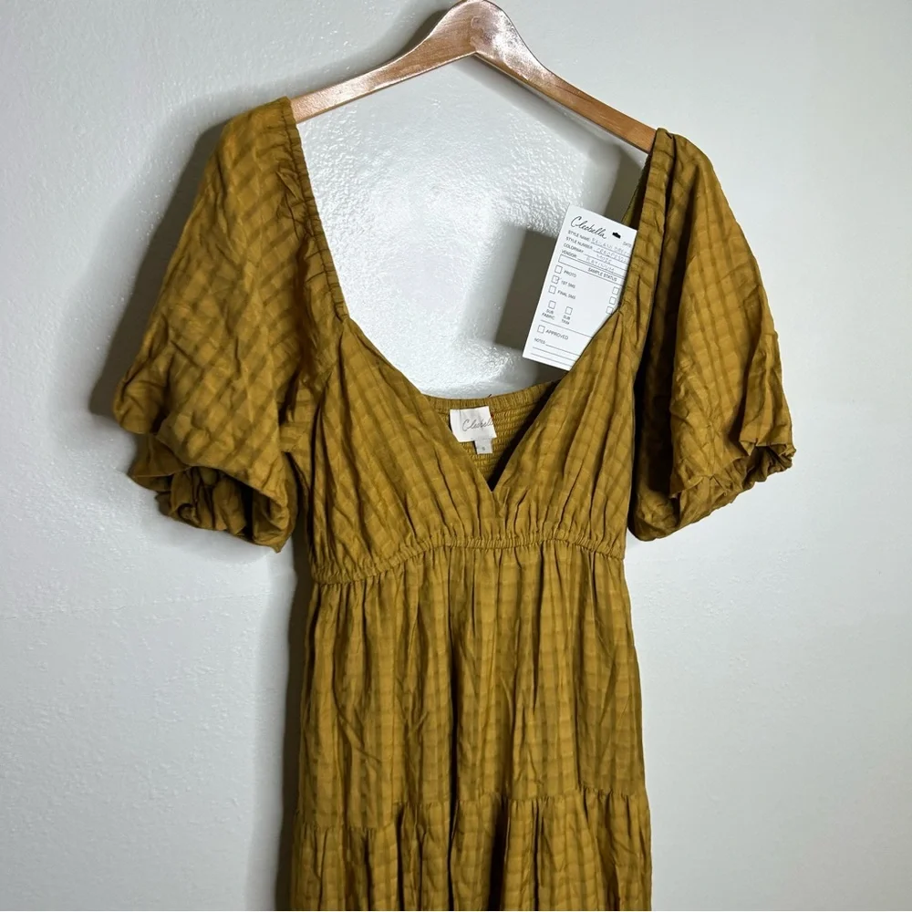 NWT Cleobella Kailani Goldie Cotton Midi Dress SAMPLE Size Small - Picture 11 of 16